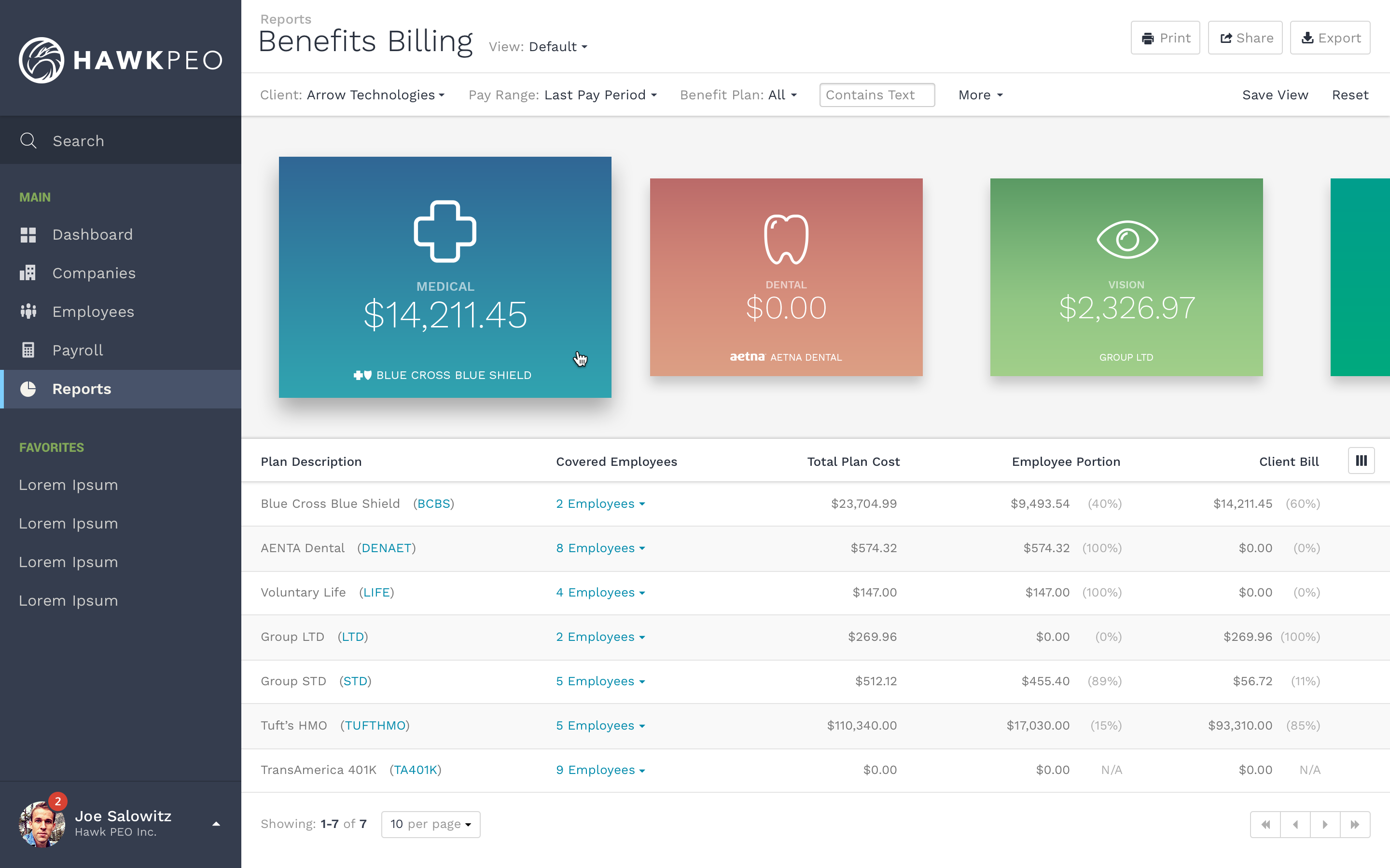 Prism HR enrollment platform